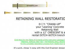 Tablet Screenshot of diywallfix.com